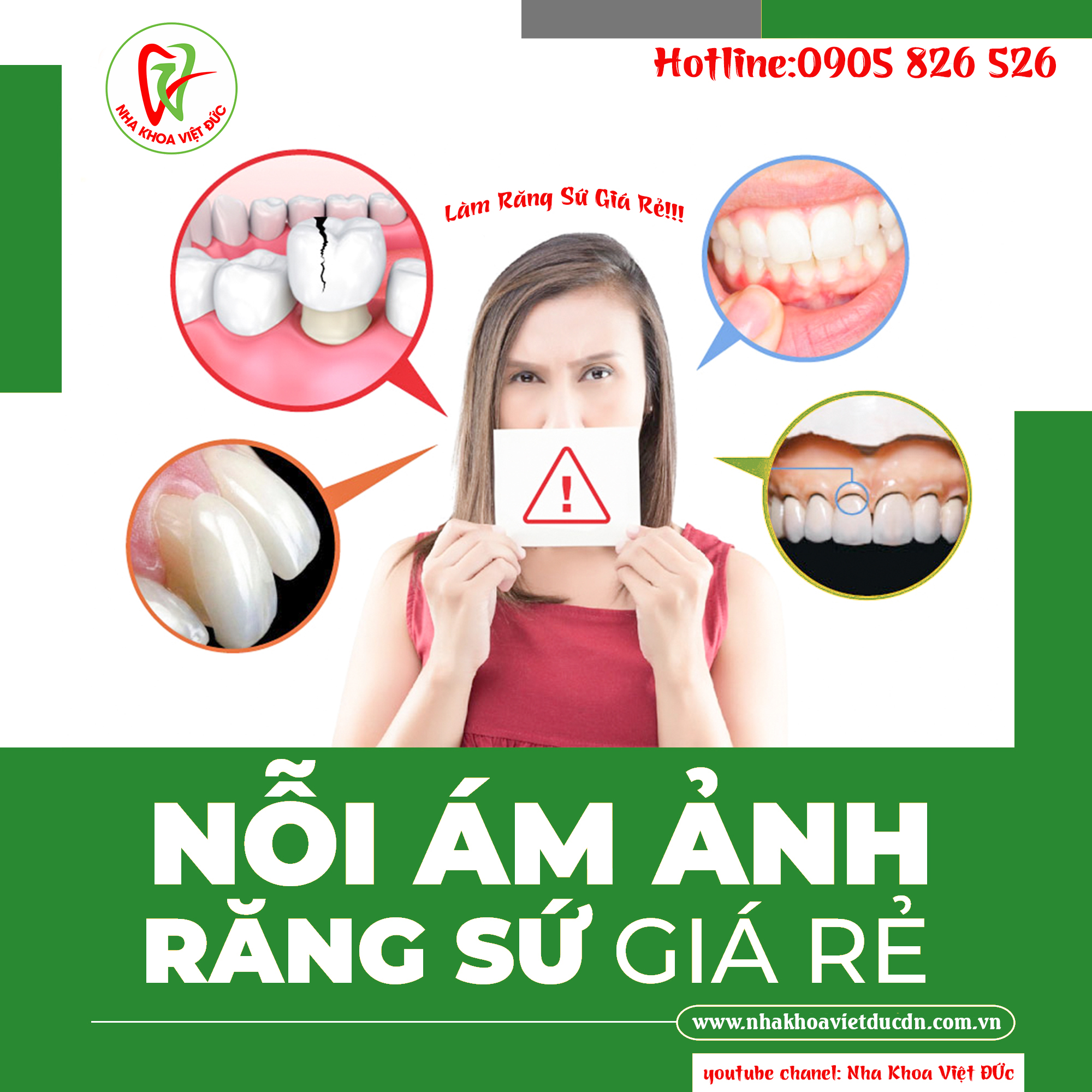 HẬU QUẢ KHI LÀM RĂNG SỨ GIÁ RẺ